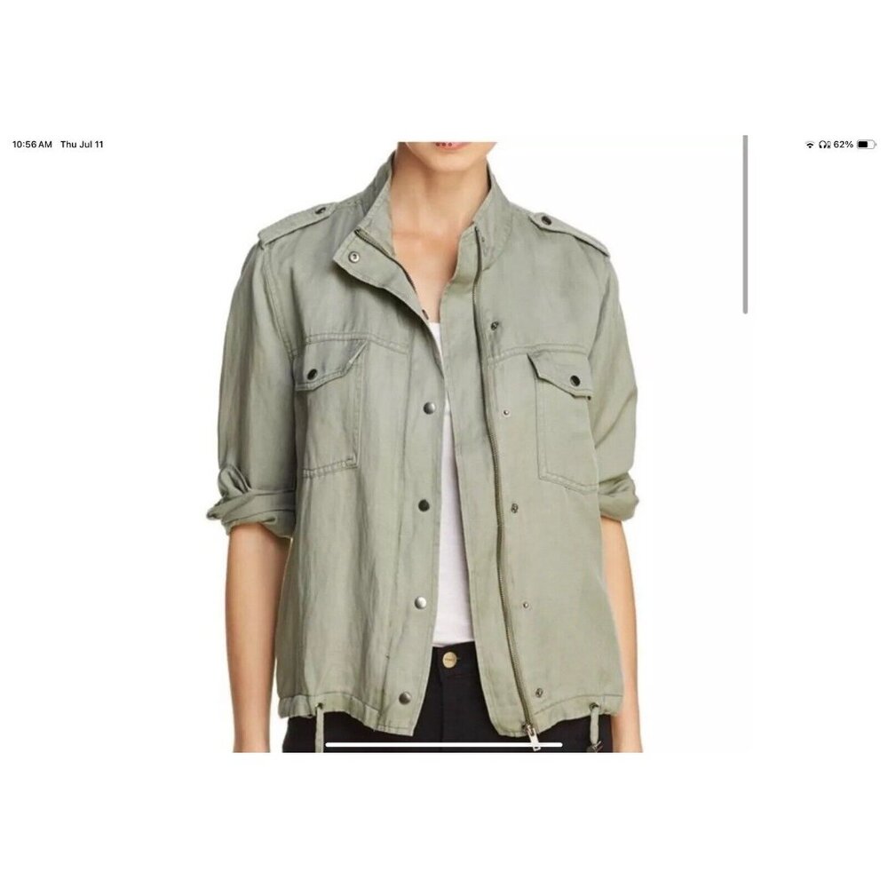 Rails Women's Collins Sage Green Utility Jacket, … - image 2